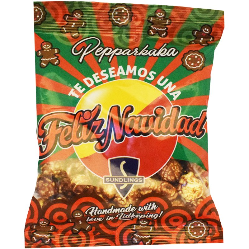 Piparkakku popcornit - 46% alennus