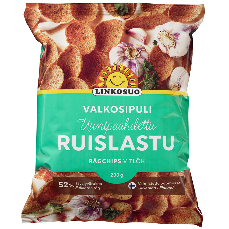 Ruislastu Valkosipuli 200g - 35% alennus