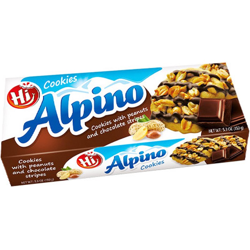 Keksit "Peanut & Chocolate" 150 g - 34% alennus