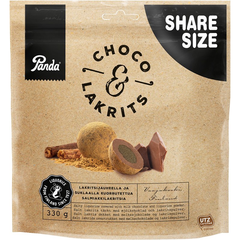 Panda Choco Lakrits ISO - 54% alennus
