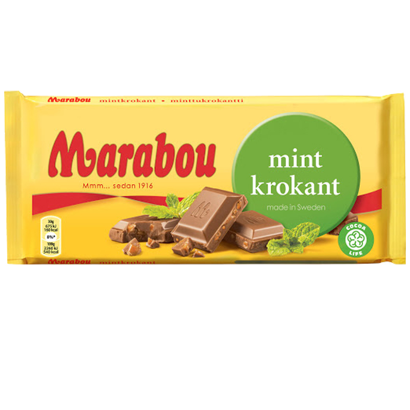 Suklaalevy Minttukrokantti - 25% alennus