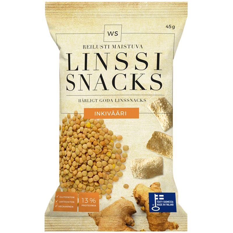 Linssi Snacks Inkivääri - 15% alennus