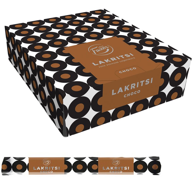 Laatikollinen "Lakritsi Choko" Patukoita 30 x 20g - 30% alennus