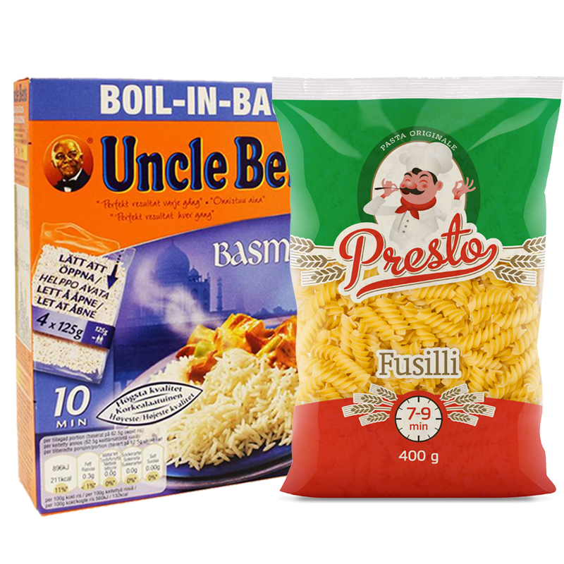 Pastaa & Riisiä - 78% alennus