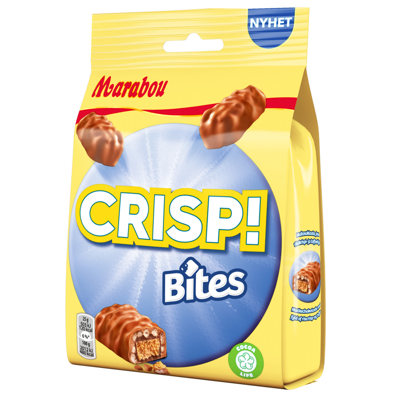 Crisp Bites Suklaapalat - 21% alennus