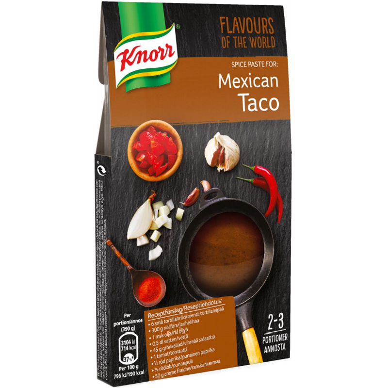 Maustetahna "Mexican Taco" 49g - 75% alennus