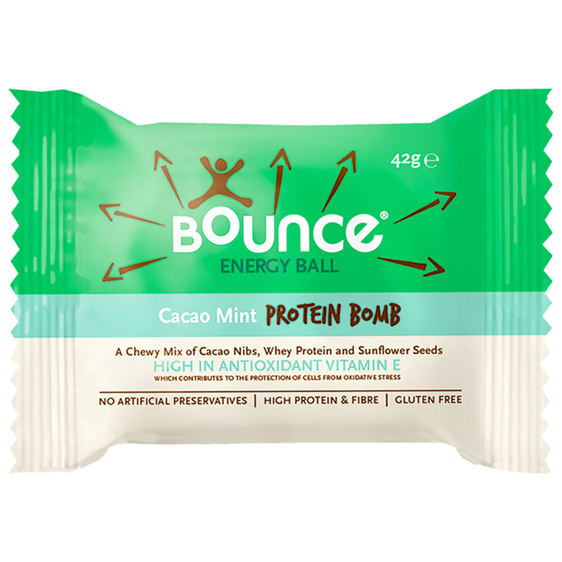 Energiapallo "Cacao & Mint" 42g - 48% alennus