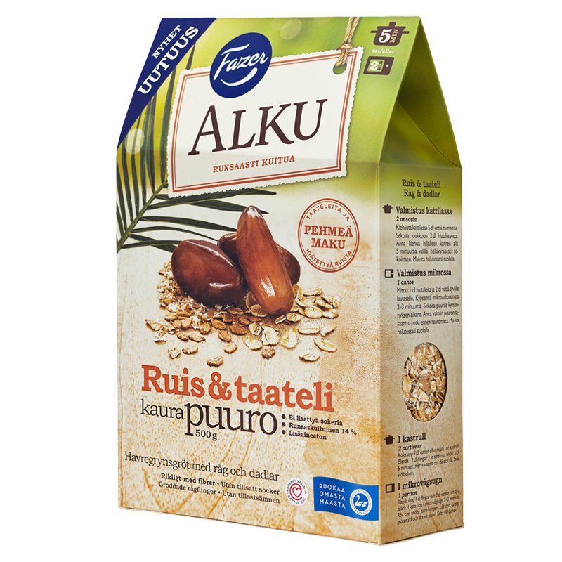 Ruis Taateli Kaurapuuro - 26% alennus
