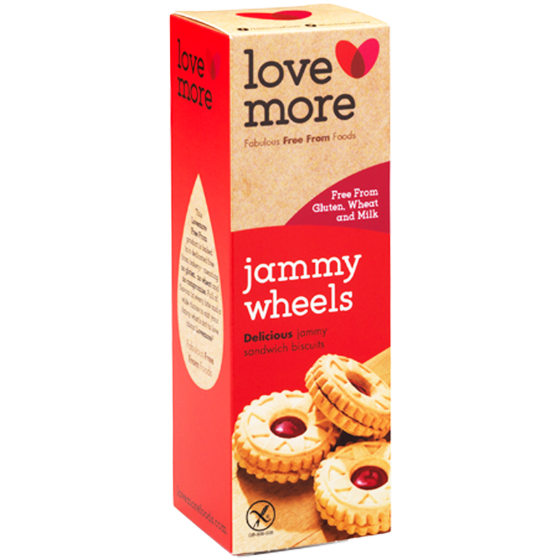 Keksit "Jammy Wheels" 120 g - 50% alennus