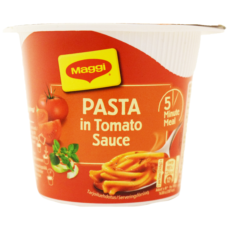 Kuppiateria Pasta & Tomato Sauce - 20% alennus