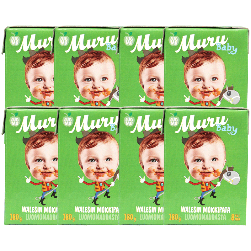 Walesin Mökkipata 8kpl - 67% alennus