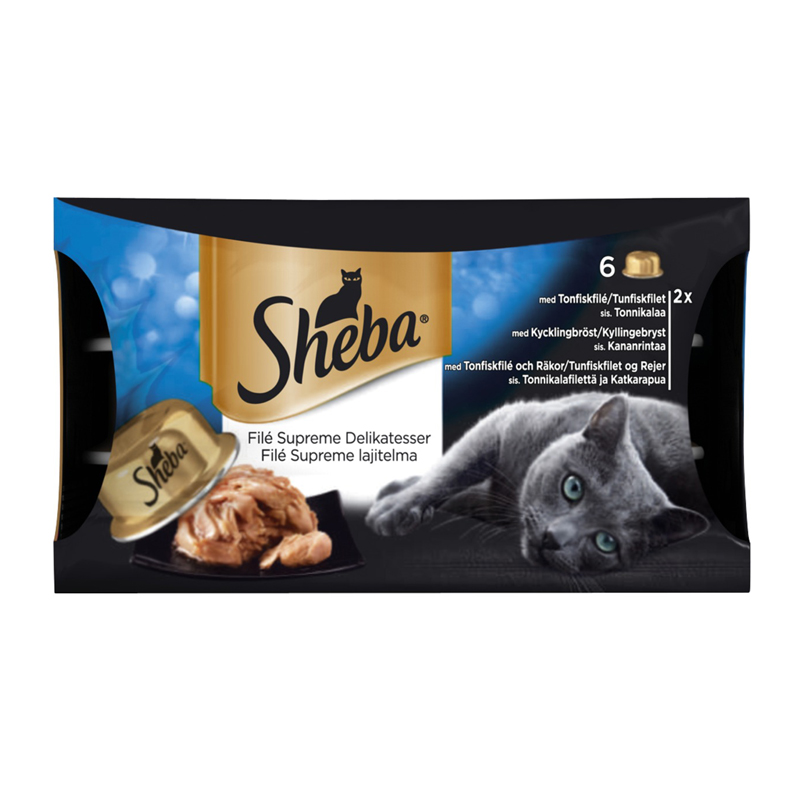 Kissanruoka Supreme Lajitelma 6kpl - 33% alennus