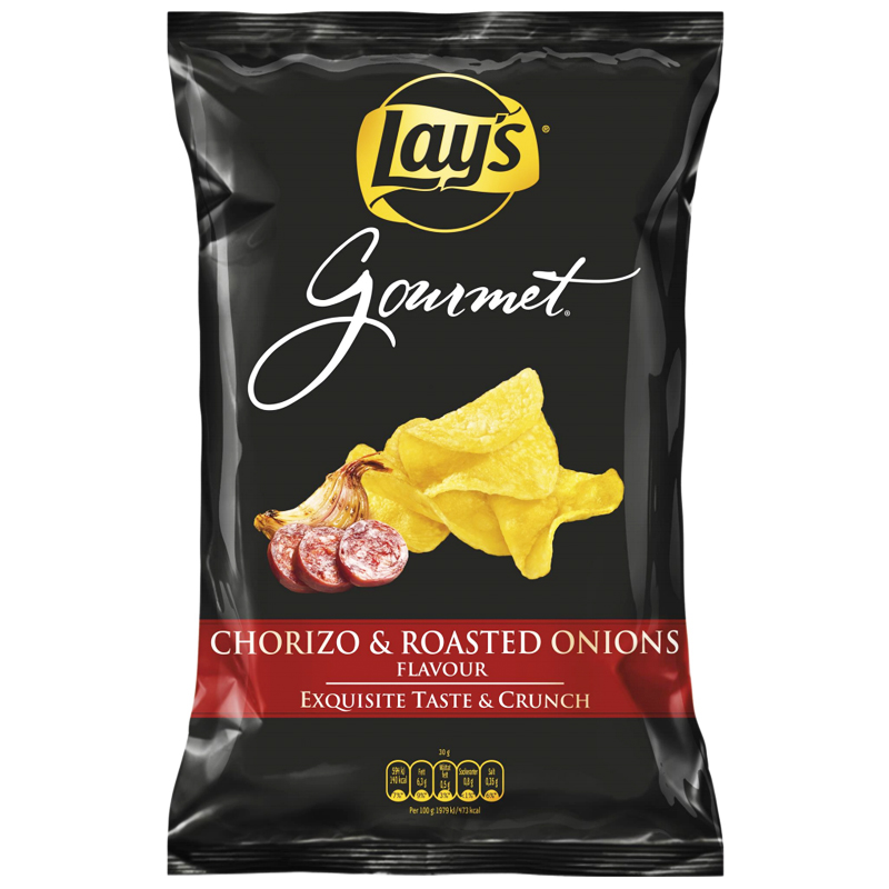 Sipsit Sipuli & Chorizo 150g - 25% alennus