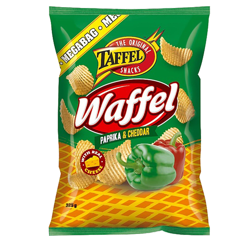 Taffel Waffel Paprika & Cheddar - 35% alennus