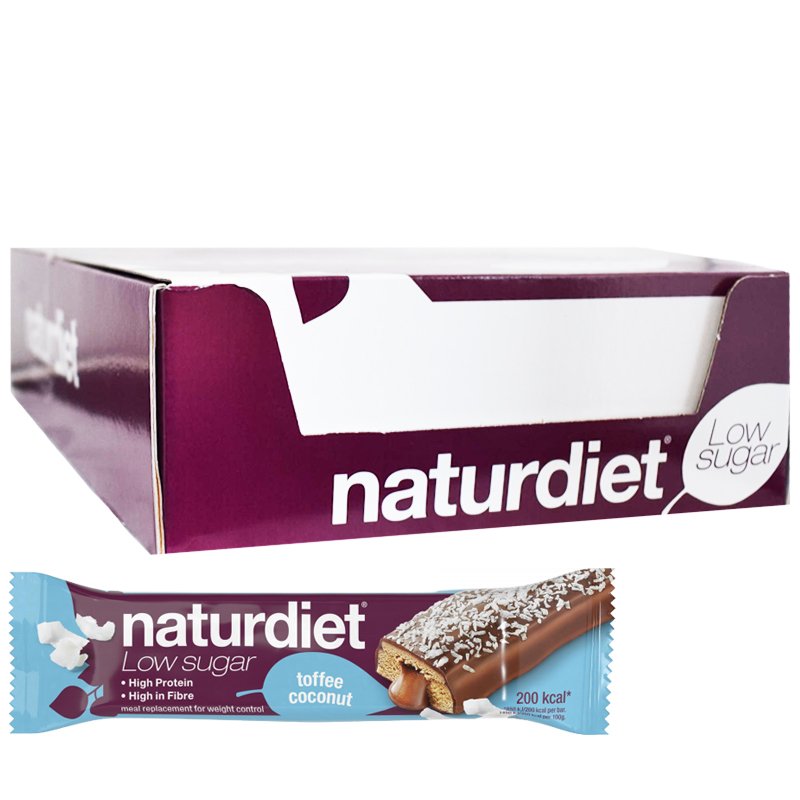 Ateriankorvikepatukoita Toffee & Coconut 18kpl - 28% alennus