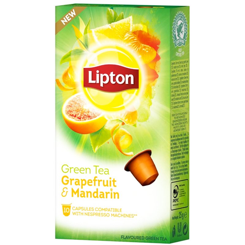 Teekapselit "Grapefruit & Mandarin" 10 kpl - 72% alennus