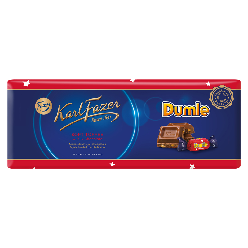 Dumle Suklaalevy Iso - 20% alennus