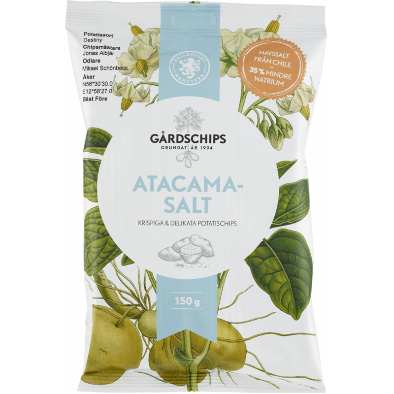 Sipsit "Atacamansuola" 150g - 60% alennus
