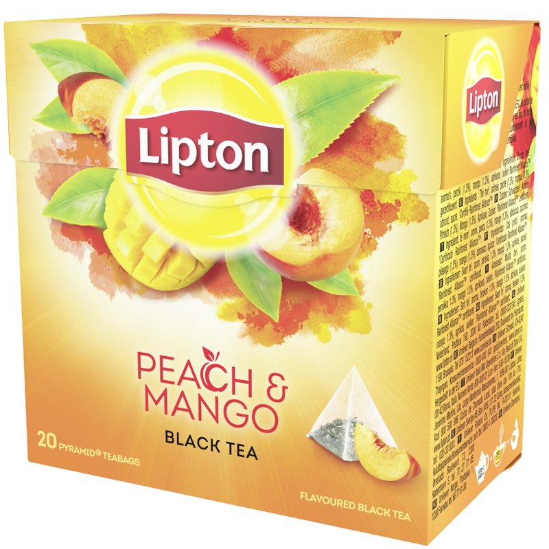 Musta Tee "Peach & Mango" 36g - 60% alennus