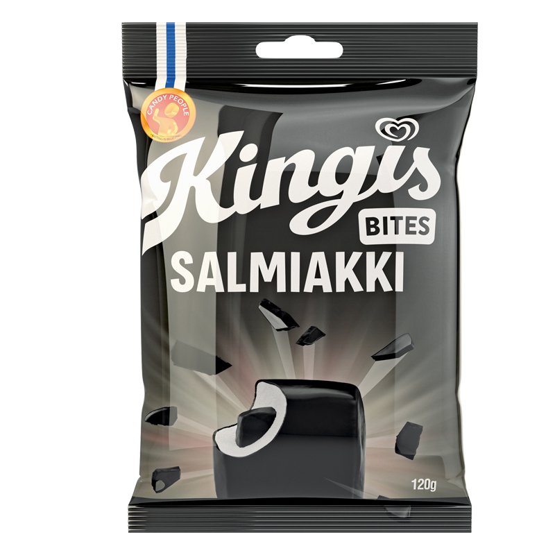 Salmiakki Kingis Bites - 30% alennus