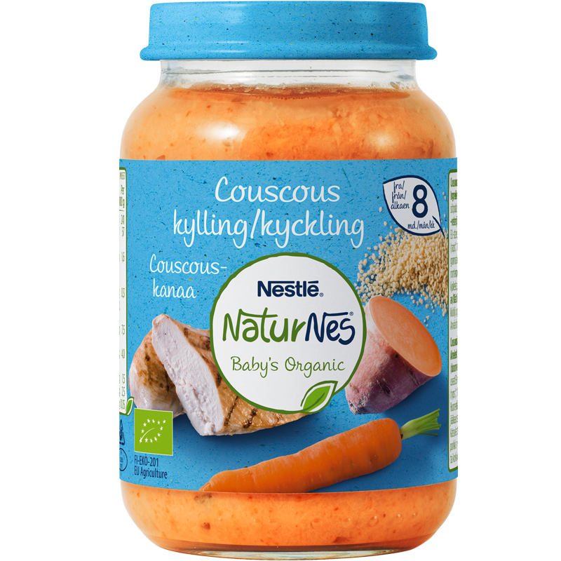 Luomu Lastenruoka Couscous & Kanaa - 8% alennus