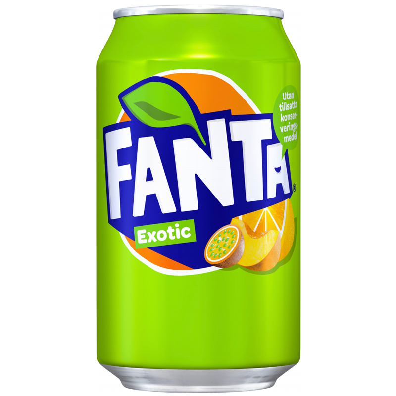Virvoitusjuoma "Fanta Exotic" 330ml - 22% alennus