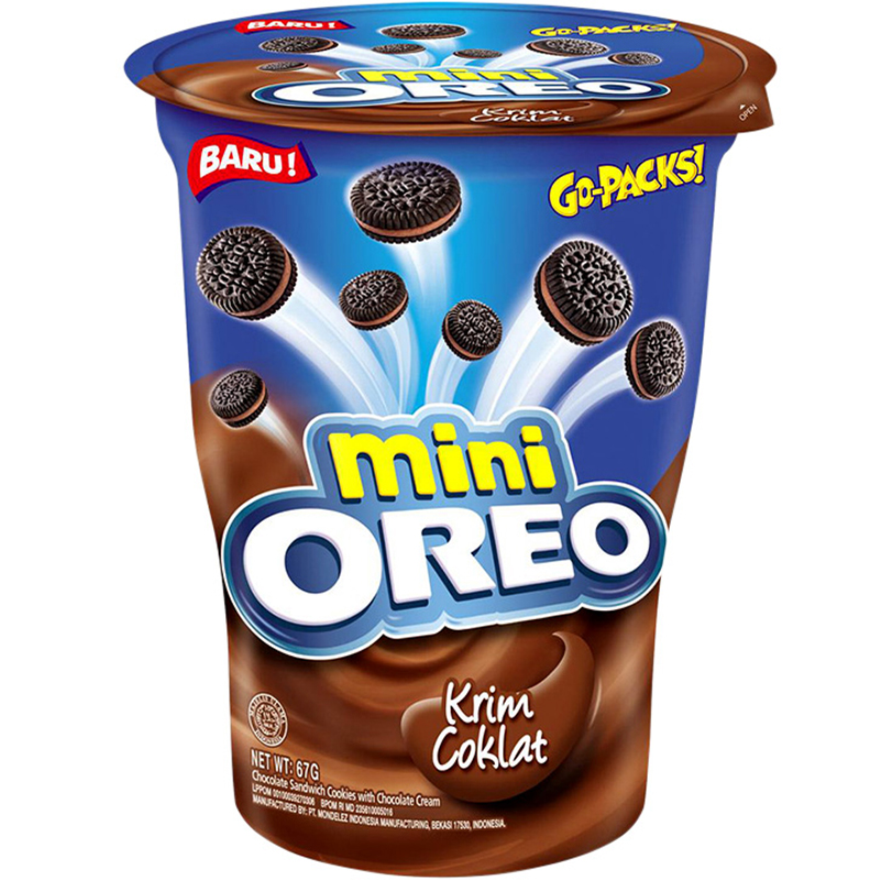Keksit "Oreo Mini Chocolate" 67 g - 50% alennus