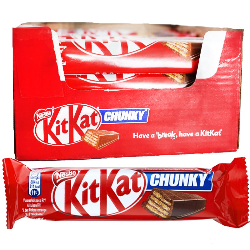 Laatikollinen Kitkat Suklaapatukoita 24 x 40g - 52% alennus
