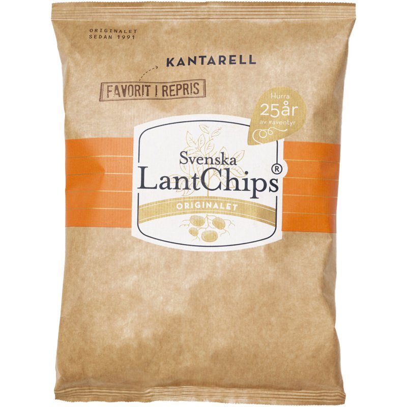Sipsit, Kantarelli 200g - 50% alennus