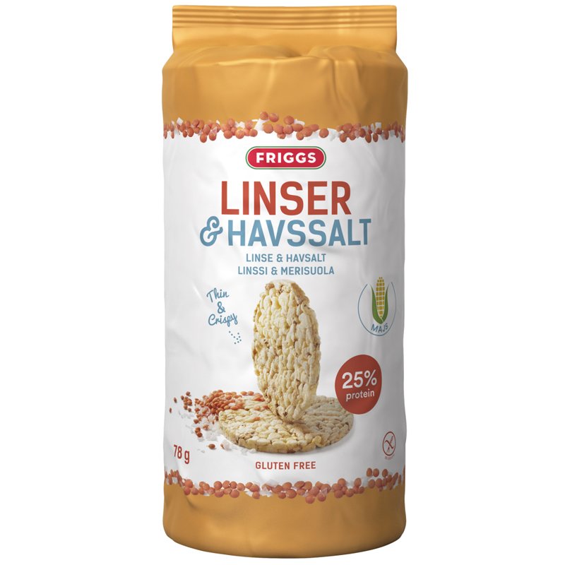 Maissikakut Linssi & Merisuola - 21% alennus