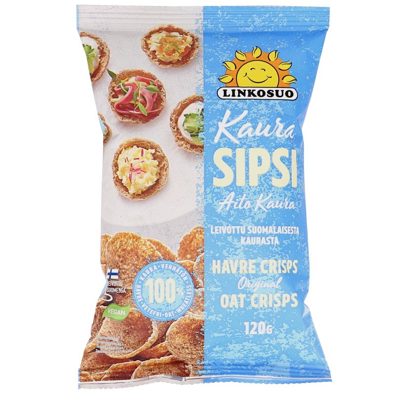 Kaurasipsit Original - 26% alennus
