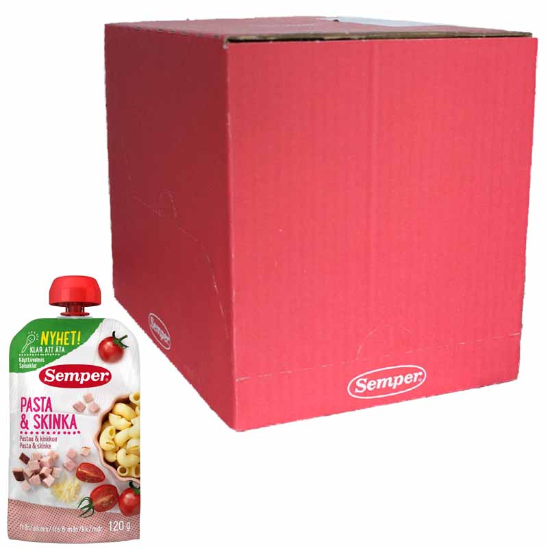 Lastenruoka Pastaa & Kinkkua 12kpl - 33% alennus