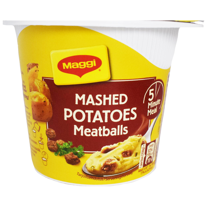 Kuppiateria Mashed Potatoes & Meatballs - 14% alennus