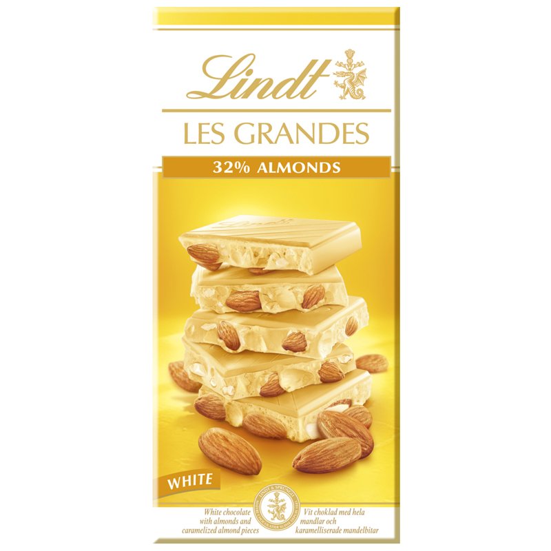 Valkosuklaa "Almonds" 150g - 50% alennus