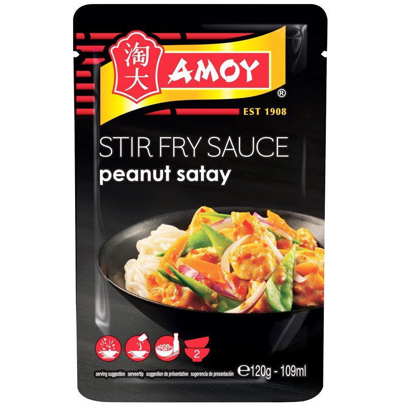 Wok-kastike "Peanut Satay" 120g - 25% alennus