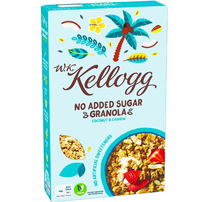 Granola Kookos & Cashewpähkinä - 25% alennus