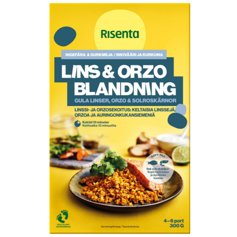 Linssi- ja Orzosekoitus 300g - 14% alennus