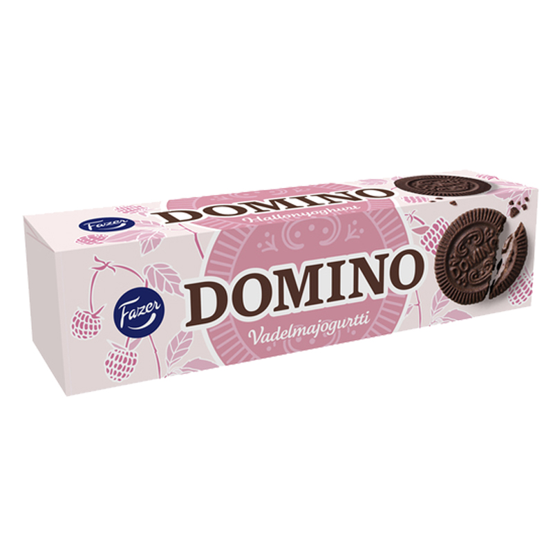 Domino Vadelmajogurtti - 21% alennus