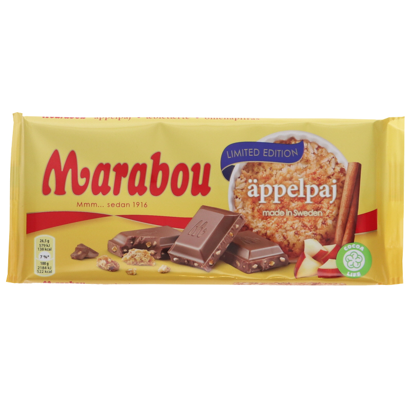 Suklaalevy Omenapiirakka - 28% alennus