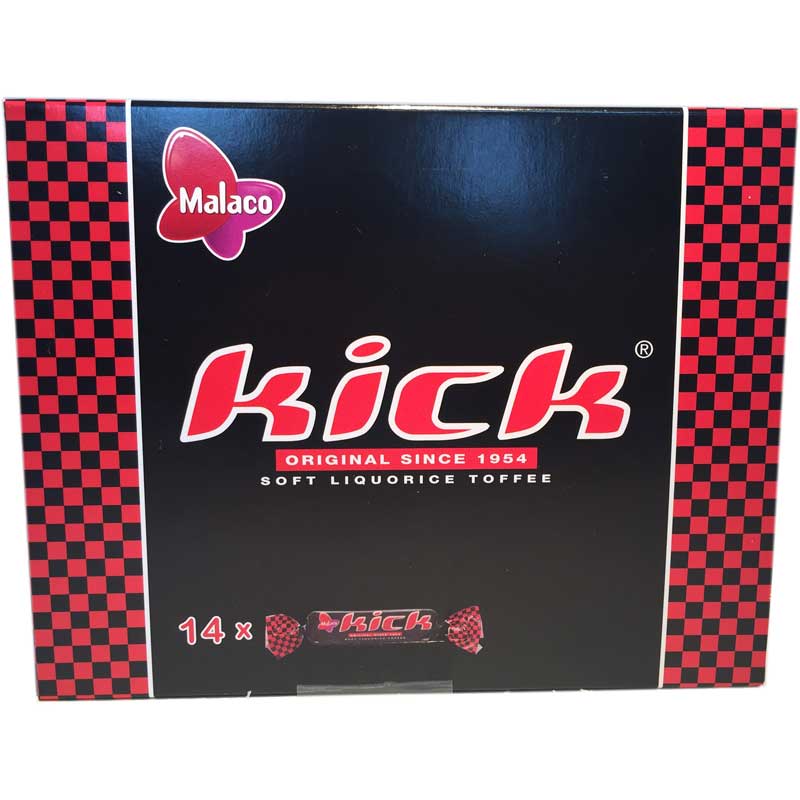 Kick Lakritsitoffeepatukoita 266g - 63% alennus