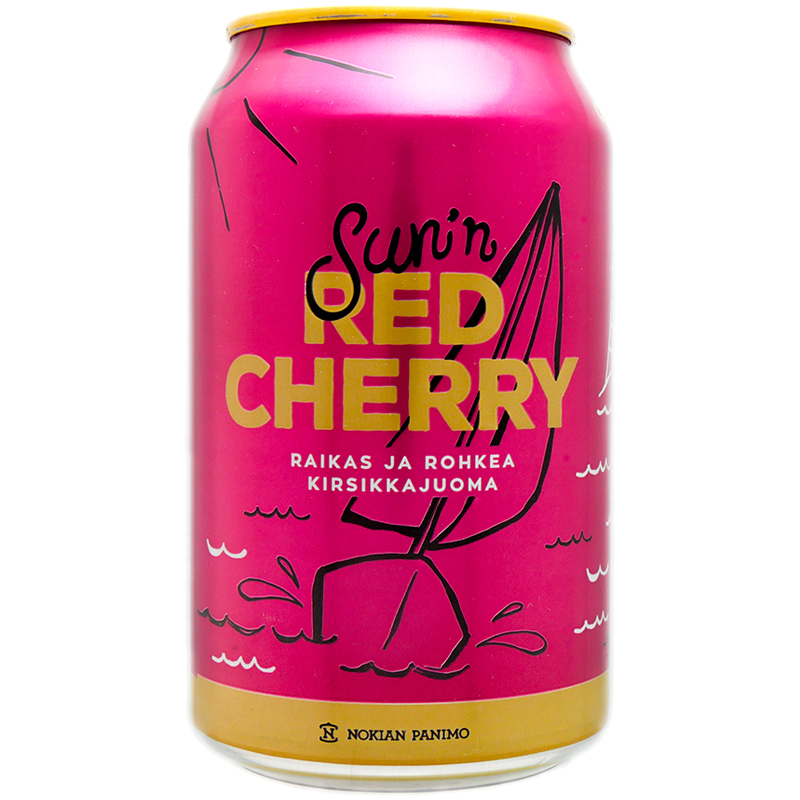 Virvoitusjuoma "Red Cherry" 33cl - 20% alennus