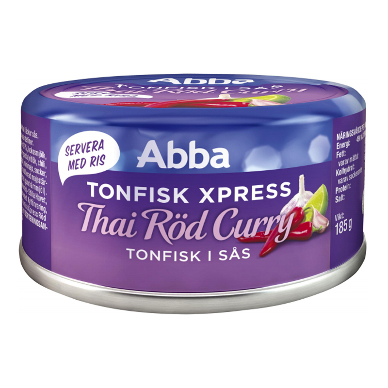 Tonnikala, punainen Thai curry 185 g - 60% alennus