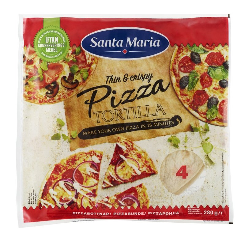 Pizza Tortilla 280g - 37% alennus