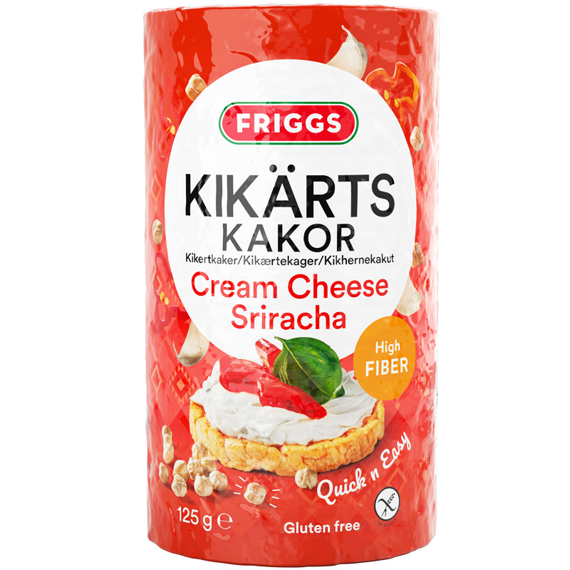Kikhernekakut Cream Cheese & Sriracha - 45% alennus