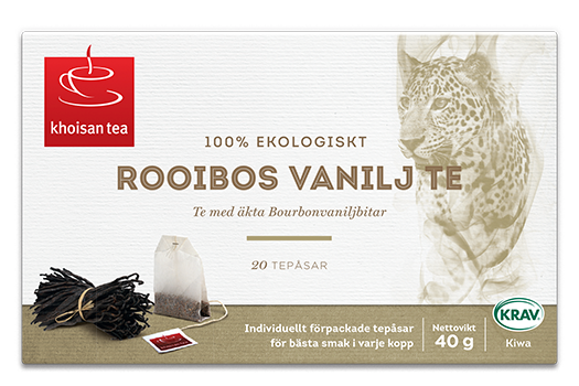 Luomu Rooibos Vanilja Tee 40g - 33% alennus