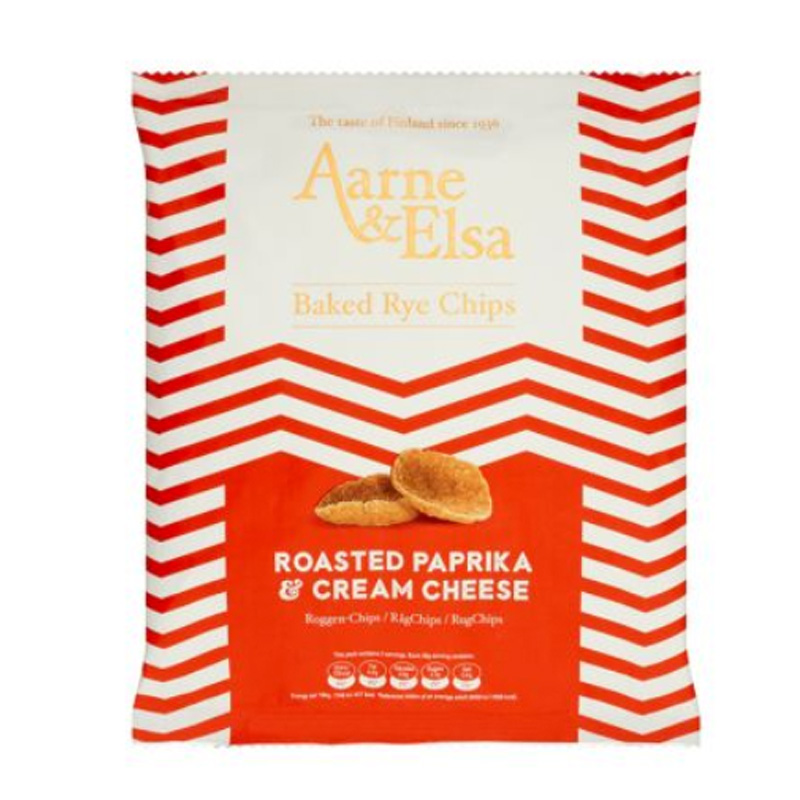 Ruissipsit "Roasted Paprika & Cream Cheese" 150g - 50% alennus