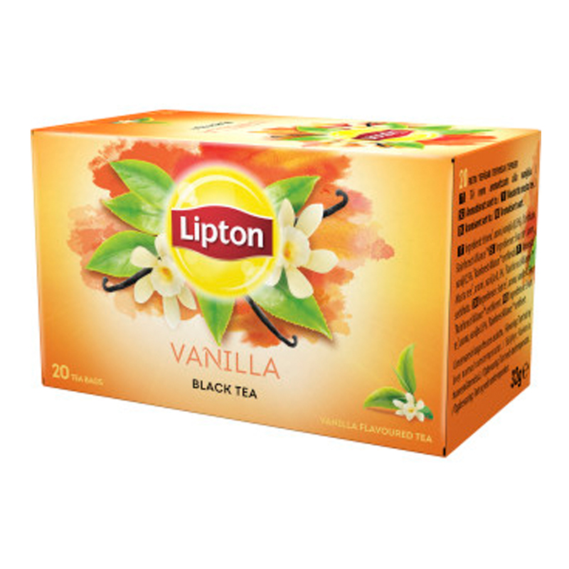 Musta Tee Vanilja 20kpl - 23% alennus