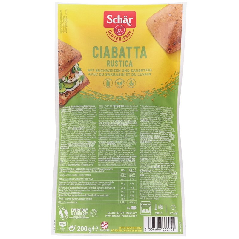 Gluteeniton Ciabatta - 37% alennus