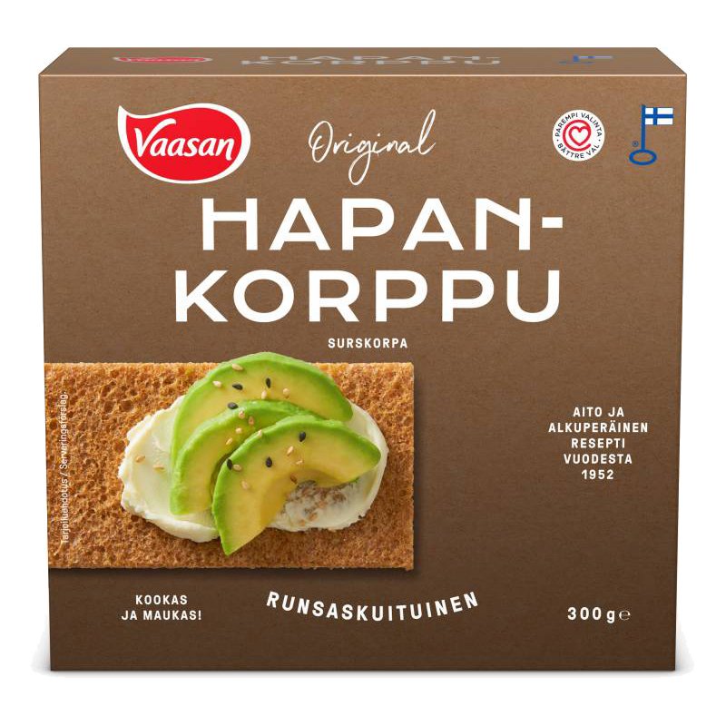 Hapankorput - 22% alennus