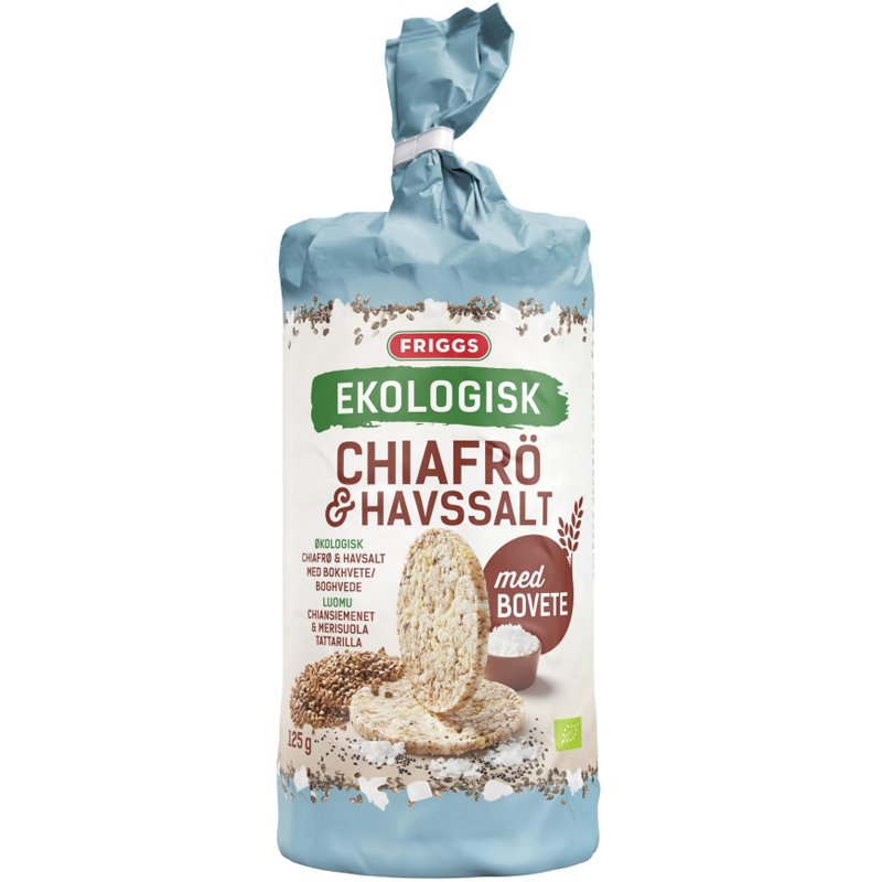 Luomu Tattarikakut Chiansiemenet & Merisuola - 27% alennus
